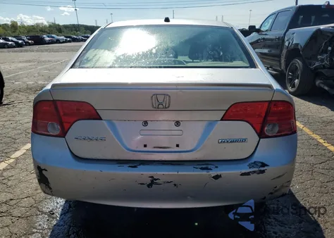 2008 Honda Civic Hybrid z USA, uszkodzony, nr VIN JHMFA36228S017947